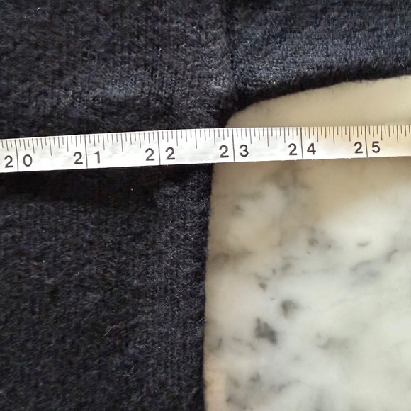 NWT 1.STATE Whipstitch Sweater Dress L Black Collared Knit Midi Preppy Winter - Picture 10 of 11